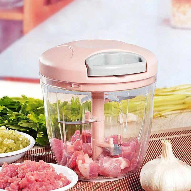 Manual Garlic Chopper & Meat Mincer