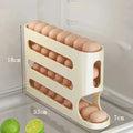Slide Egg Storage Box - Refrigerator Organizer