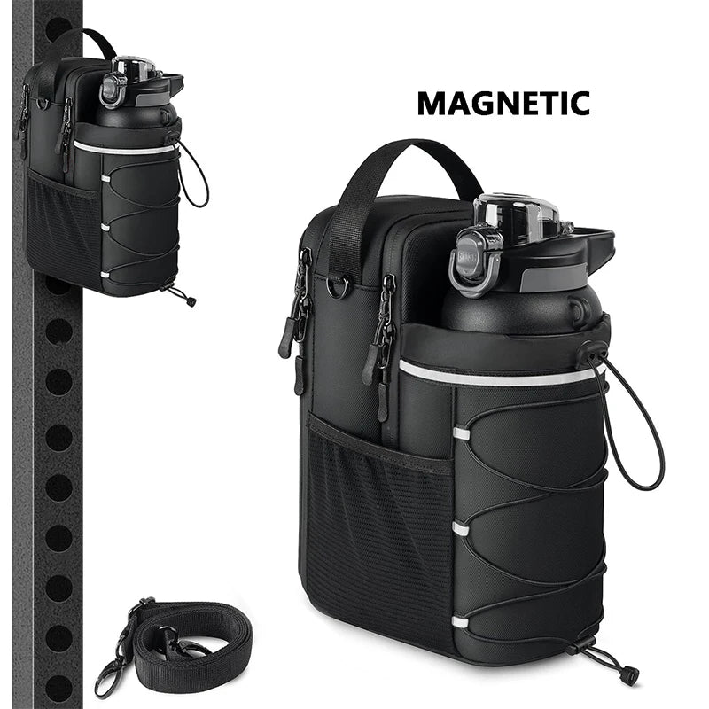 Magnetic Water Bottle Holder - Gym Bag